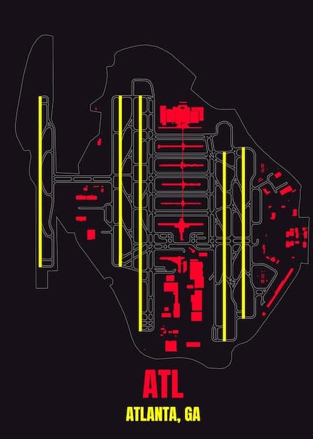 A diagram showing a drone flying into restricted airspace near an airport, with red lines indicating the boundaries and warning signs. The image illustrates the concept of airspace violations and the potential dangers they pose.