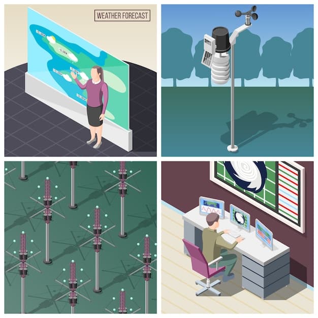 An air traffic control tower with multiple screens displaying airspace data and drone tracking information. The scene should emphasize the use of technology in monitoring and managing drone traffic.