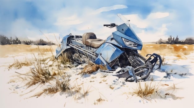 A Yamaha Ténéré 700 from 2025 is shown on a desert trail, highlighting its minimal design and long-travel suspension as it handles rough terrain.