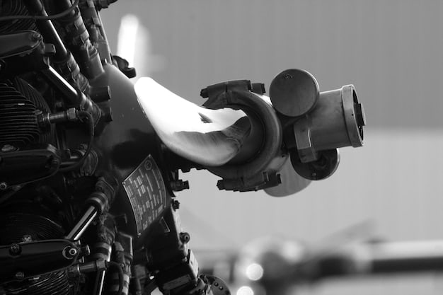 Close-up shot of a Suzuki SV650's V-twin engine, showcasing its design and components. The image highlights the clean lines and the overall mechanical aesthetic of the engine.