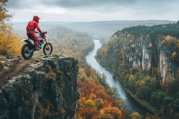 A rider on the 2024 BMW G 310 GS navigating a rocky trail in a forest, showcasing its agility and suspension capabilities on uneven terrain. The rider is wearing appropriate off-road gear, and the bike is slightly covered in dust, indicating its use in challenging conditions.